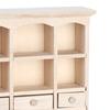 1/12 Miniature Closet Hanging Cabinet Shelf Model Dollhouse Furniture Decor