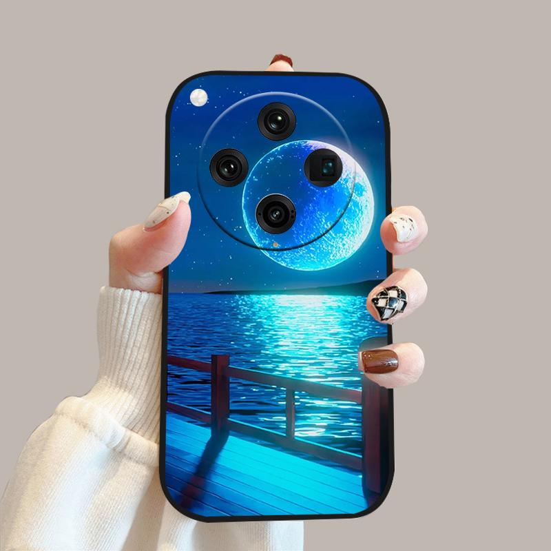 Стильный чехол для телефона Oppo Find X8 Pro Coque PKC110 Силиконовый ТПУ Мягкая крышка для телефона Oppo FindX8 5G Ударопрочный бампер Fundas