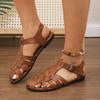 Summer Shoes Women Sandals Open Toe Sandals For Women Retro Women's Shoes Soft Ladies Shoes Elegant Footwear Women Sandal Female