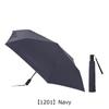 Складной зонт KNU220 для солнечных и дождливых дней, зонт-парасоль, автоматическая блокировка света, теплоизоляция, защита от ультрафиолета, 5 лет гарантии, темно-синий