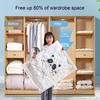 Long Lasting Vacuum Storage Bag Good Sealing Useful Multifunctional Quilt Clothes Organizer Compression