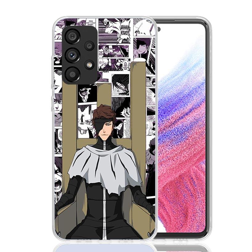 Айзен Сосуке Bleach Чехол для телефона для Samsung Galaxy A17 A16 A14 A15 A13 A57 A56 A54 A55 A53 A37 A36 A34 A35 A33 A26 A24 A25 A23 G