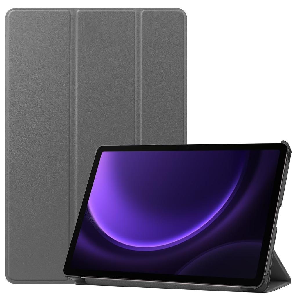 Tri-fold Stand Case For Galaxy Tab S10 Lite S9 FE SM-X400 X406 X520 X526 X510 X516 X710 X716 PU Leather Painted Cover