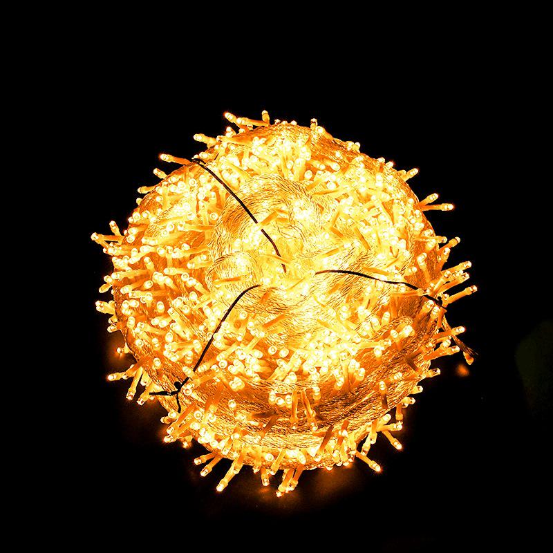 Уличные гирлянды на солнечной батарее - Декоративные 'Звездное небо', Водонепроницаемые и Идеальные для создания атмосферы во дворе