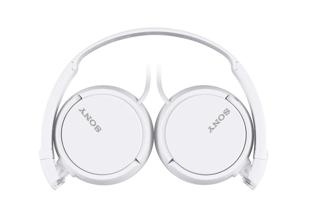 Sony Наушники закрытые складные белые MDR-ZX110-W [предмет]