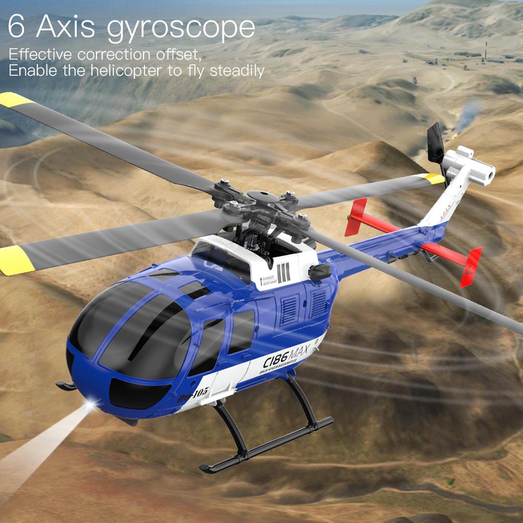 Remote Control Helicopter 6-axis Gyroscope 2.4G 4CH Single Propeller Aileron Free Helicopter with