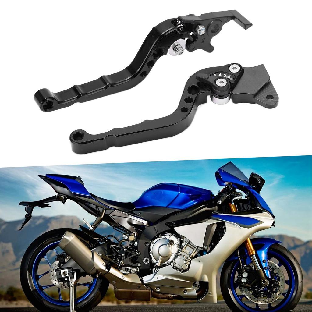 2PCS Motorcycle Brake Lever Handlebar Braking Device Aluminium Alloy