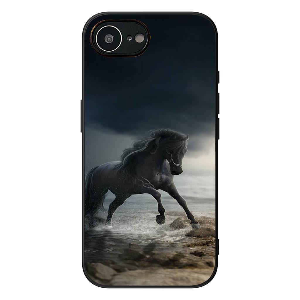Wild Horse Phone Cover Case for Motorola Moto G54 G05 G24 G45 G55 G75 G9 G85 G15 G57 G86 Power Edge 50 30 Ultra Fusion neo Pro