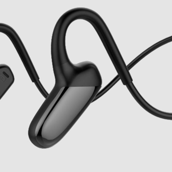 Беспроводная гарнитура F808 с Bluetooth 5, костной проводимостью, Hi-Fi, с заушиной, спортивная гарнитура для