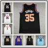 Мужская баскетбольная майка Phoenix Suns 35 Кевин Дюрант, вышитая, хлопковая, спортивная одежда, для тренировок, игр, повседневная носка