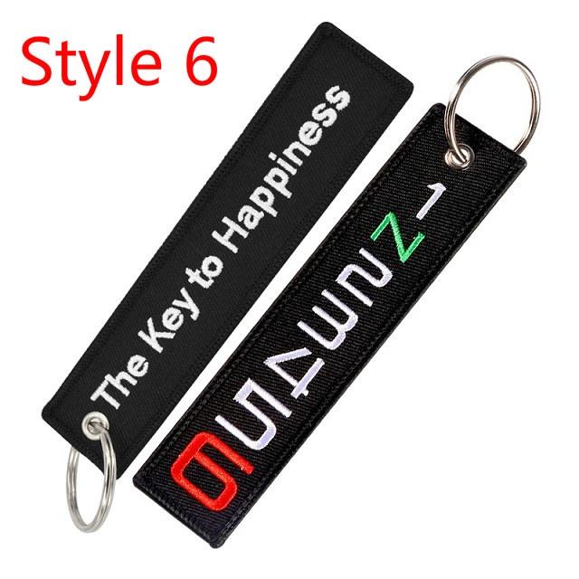 2 шт./компл. брелок для мотоциклов «Ключ к счастью» брелок для ключей модные украшения