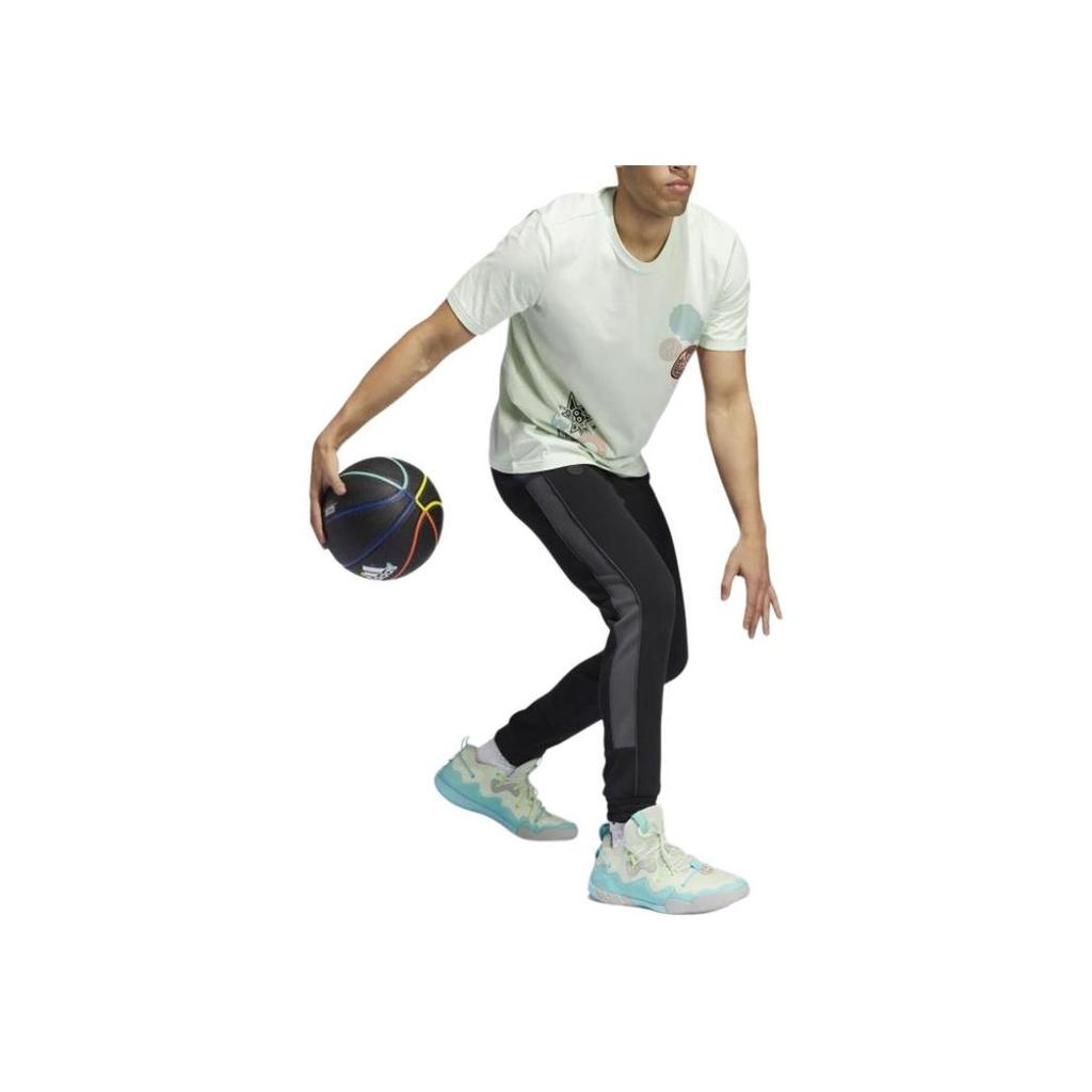 Adidas Велюровые баскетбольные джоггеры с полосками по бокам James Harden, мужские черные H50859