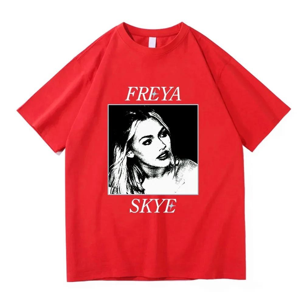 Freya Skye Stars Align Tour Poster Print TShirt Unisex Harajuku Street Style Cotton Tee Loose Fit New Summer TShirt