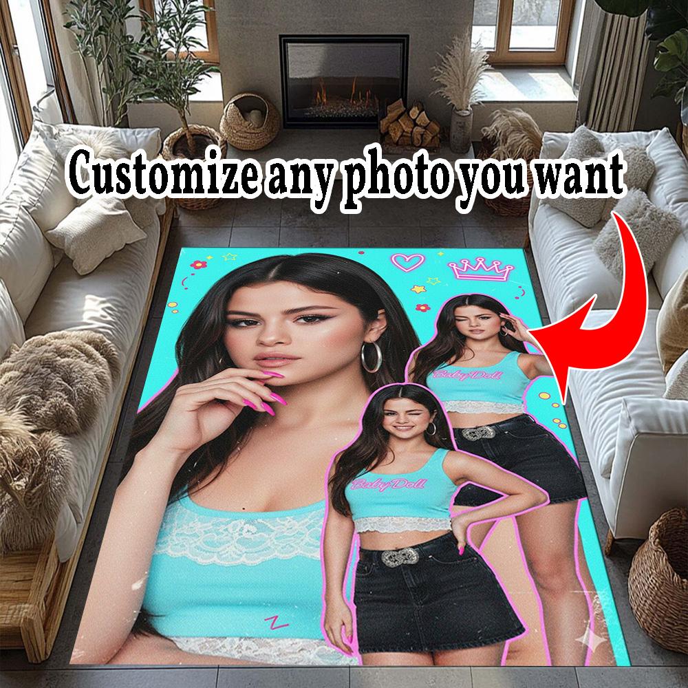 Customize Photo Personalized image Floor Rug Office Rug Suitable for Playrooms Dormitory Foyer Balcony Antislip Carpet Office home decor