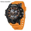New Watch Trend Fashion Men's Student Teen Electronic Watch Waterproof Multi-functional Watch