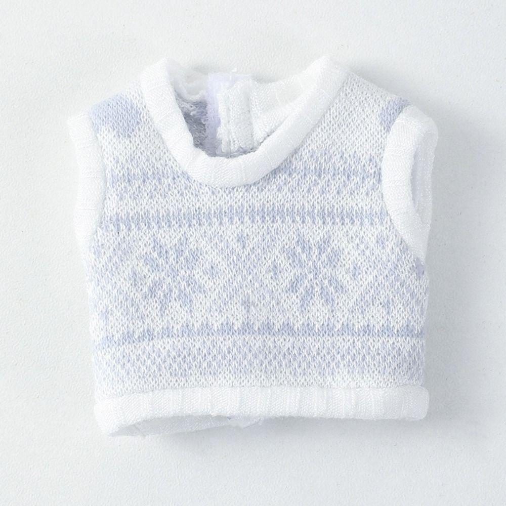 Вязаное пальто для куклы своими руками 8 стилей Зимние теплые топы Новая кукольная одежда 1/11 1/12 куклы OB11