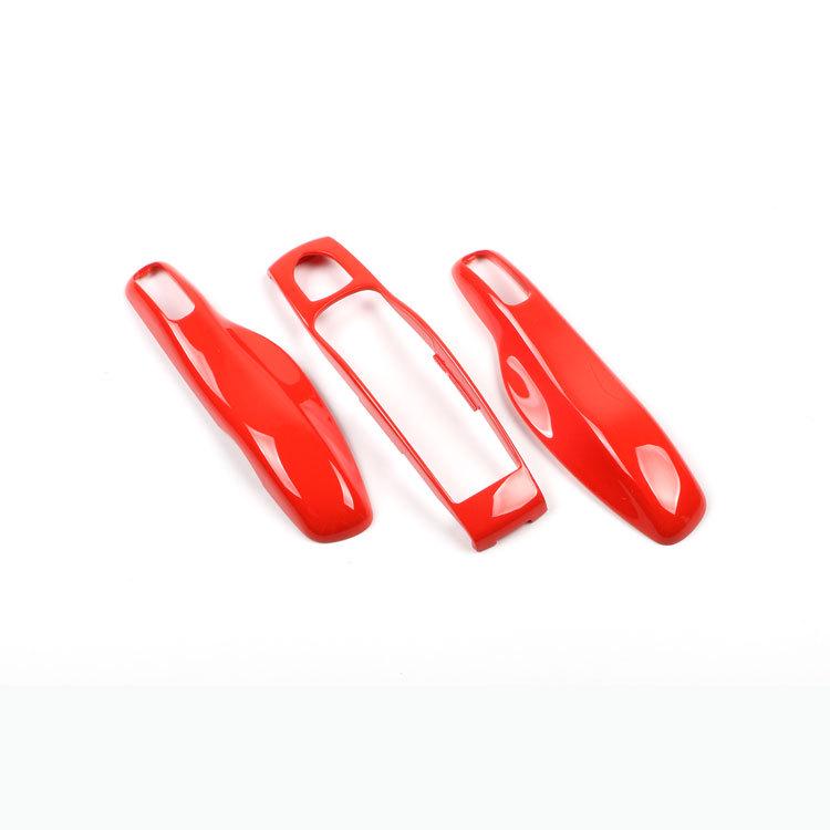 Fits Porsche Key Shell: New Cayenne, Macan, Panamera, 718, Taycan - Ice Raspberry Pink Matte Gray Solid Color