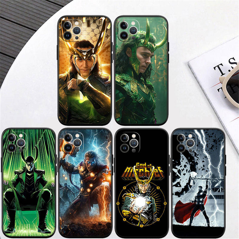 Чехол для телефона II22 Thor Loki для Samsung A35 A25 A24 A15 A05S A05 M55 M35 M15 A06 A16 A02 A12 A13 A10 A20 A30 A22 A31 A32 A33 A41 A42 A50