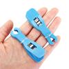 Acrylic Piercing Clamp Open Triangle Forceps Disposable Professional Tool Close Ring Needle Pipe