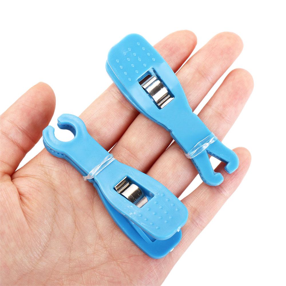 Acrylic Piercing Clamp Open Triangle Forceps Disposable Professional Tool Close Ring Needle Pipe