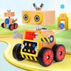 Manipulative Toy Montessori Robot Foldable Educational Sensory