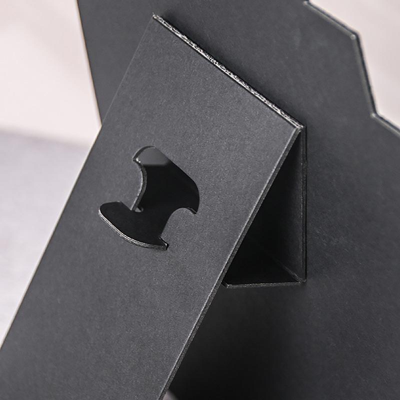 Серьги с боковой стороной из бархатной ткани, подвеска-ожерелье, черная картонная подставка для дисплея