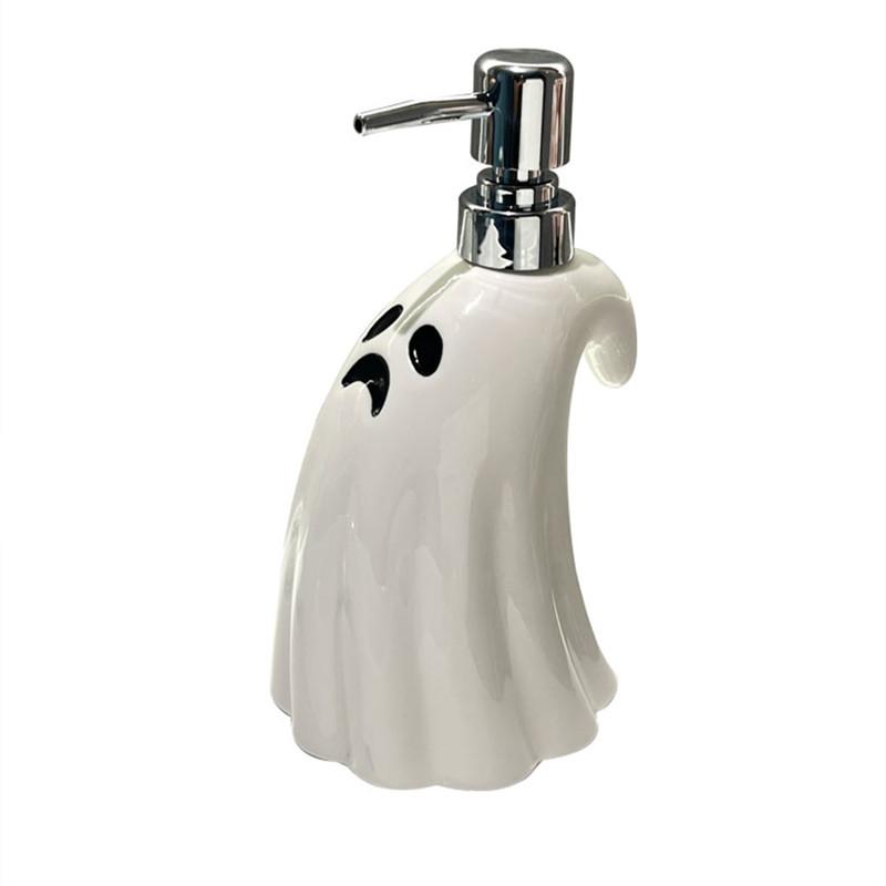 Ванная комната Креативный Призрак Диспенсер для мыла Керамический Флакон для лосьона Бутылка для лосьона для рук в отеле Аксессуары для ванной комнаты Праздничный подарок
