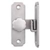 Barn Sliding Door Latch Lock with Mounting Screws Anti Stainless Steel Hasps Lock for Bathroom Garage Fence Window Gate