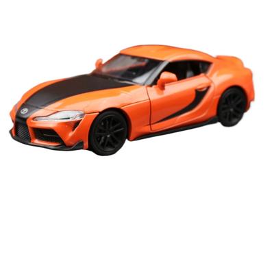 1/32 Форсаж 9 Toyota GR Supra гоночная машинка игрушка для детей литая миниатюрная модель инерционная коллекционная подарок для мальчика
