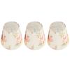 Cloth Lamp Shade Flower Pattern Clip On Bulb Lampshade for Table Lamp Chandelier Floor Lamp
