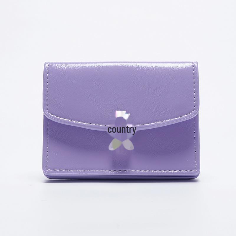 Женский кошелек для монет от корейского дизайнерского бренда 2025 года: Классический, простой, практичный, многоцветный дизайн замка