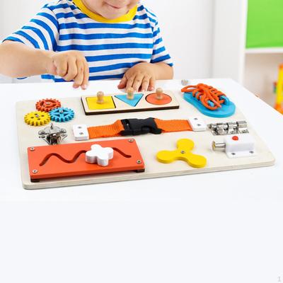 Бизиборд для детей 4-8 лет, дорожная игрушка, развивающий, практический, мелкая моторика
