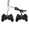 2PCS Universal USB Wired Game Controller Gamepad Double Shock Vibration Dual Joystick for PC