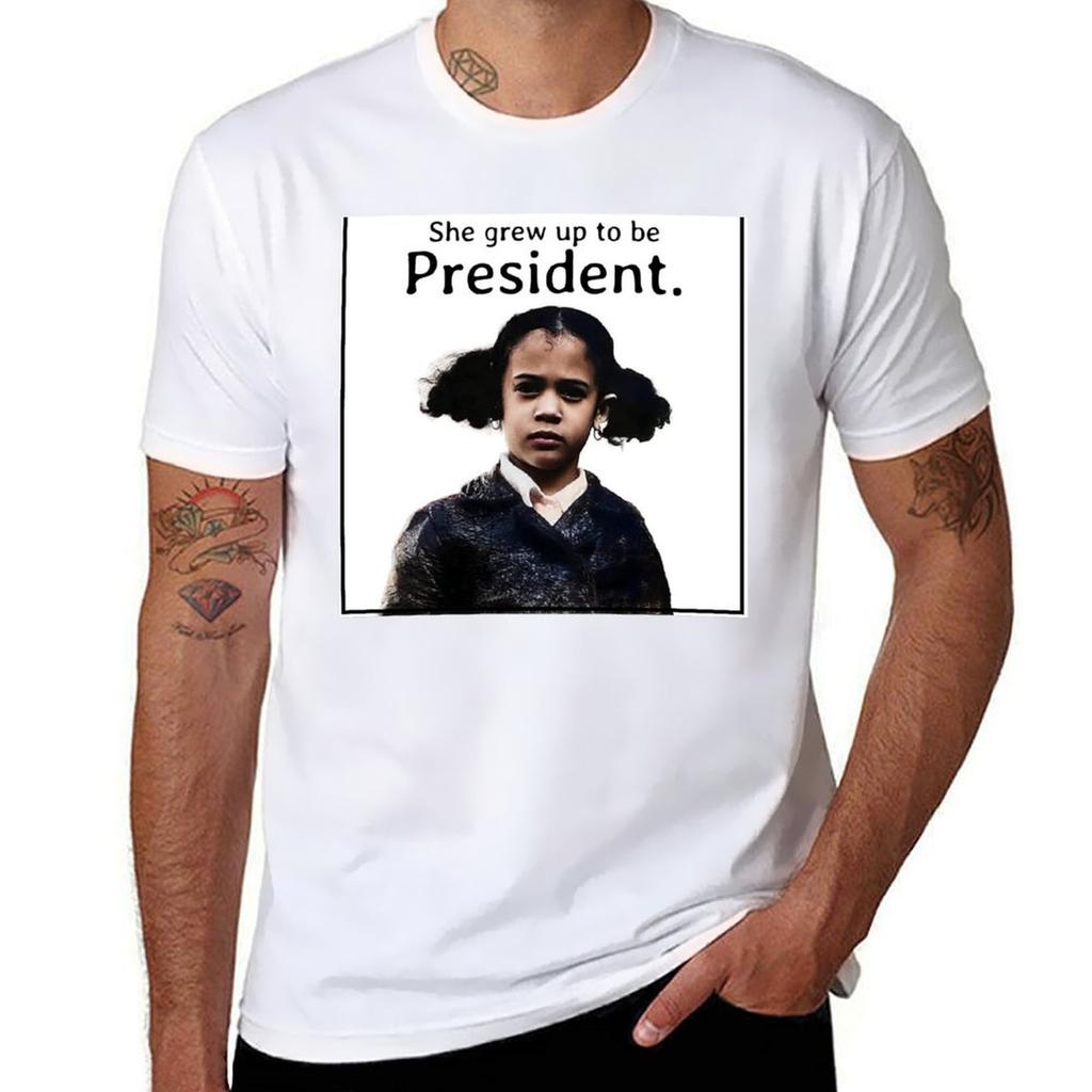 Kamala Harris as a Child She Grew up to be President TShirt Urban Style Print TShirt
