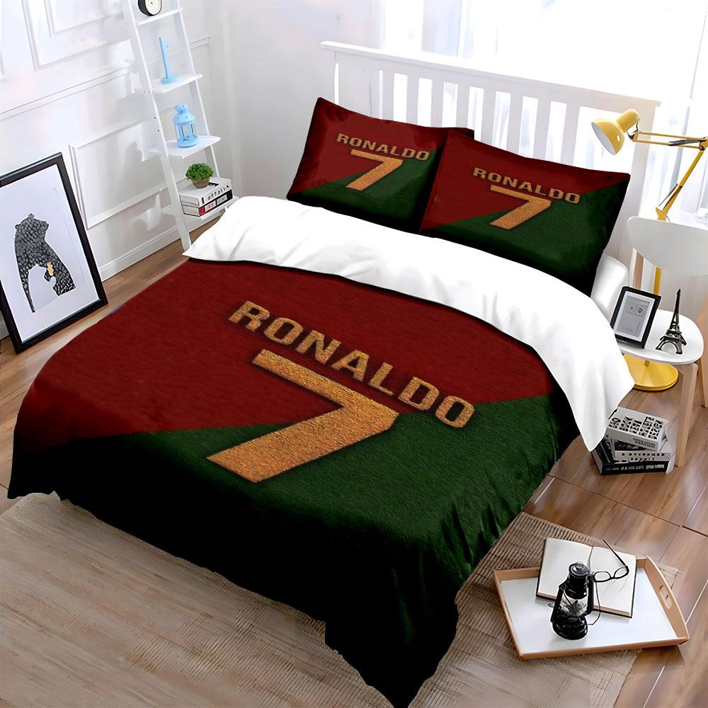 "Ronaldo name and number." Bedding sets Duvet cover sets Duvet covers Pillowcases(1 * Duvet Cover 2 * Pillowcases, without duvet insert)