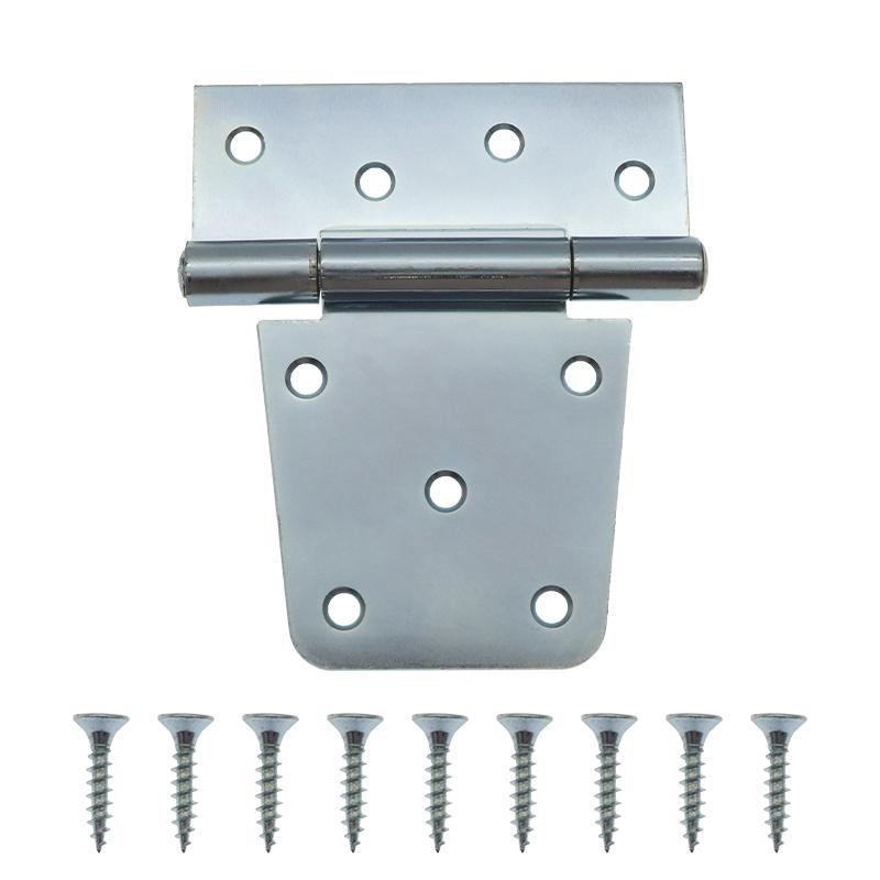 Heavy Duty Door Cabinet Hinge Self Closing Overlay Flat Cabinet Hinge Suitable for Home Decorative Hardware Soundproofing Hinge