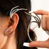 Retro Alloy Earrings Style Octopus Ear Hanging Personalized Punk Style Men And Women Can Wear Earrings Without Earholes