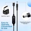 5V To 12V USB-C To DC Converter Adjustable Voltage Charging Cord New Boost Converter Cable