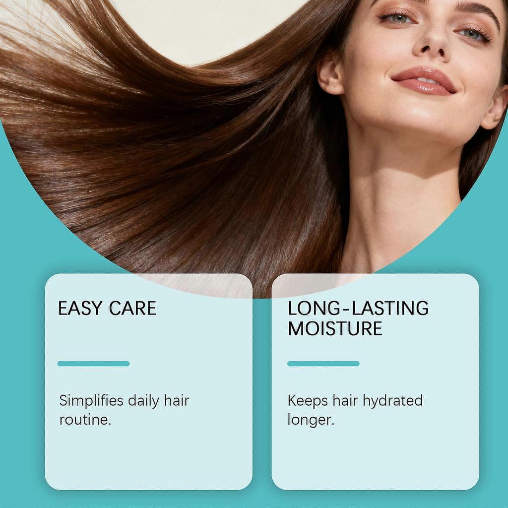 Hoegoa moisturizing hair serum - volumizing, strengthening, nourishing, shiny, hydrating, & smooth hair essence for for daily skin care daily care