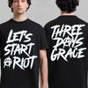 I Hate Everything About You Three Days Grace Postgrunge Band Graphic Tshirt Cotton Unisex Unisex Streetwear Tee