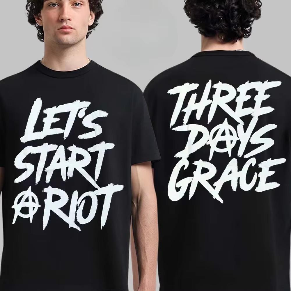 I Hate Everything About You Three Days Grace Postgrunge Band Graphic Tshirt Cotton Unisex Unisex Streetwear Tee