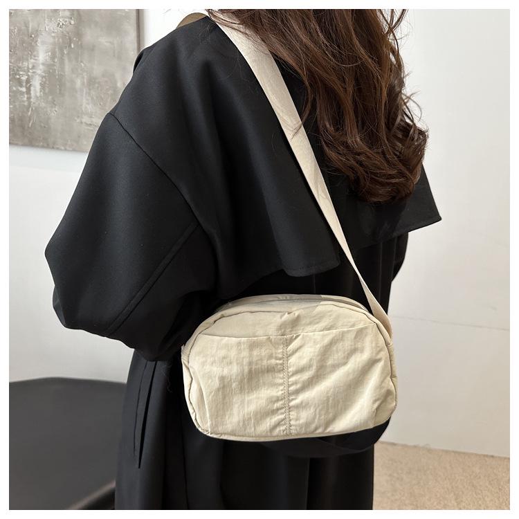 Женская нейлоновая сумка кроссбоди - 2025 Повседневная, легкая, вместительная маленькая сумка на плечо