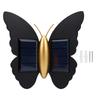 Solar Wall Light Dusk To Dawn Wall Lamp Up and Down LED Sconce Solar Powered for Garden Balcony Courtyard Terrace Warm Lighting