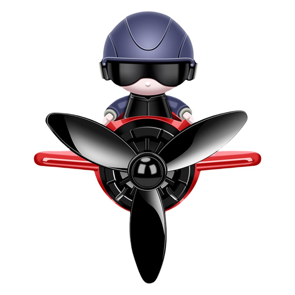 Мини Освежитель воздуха для воздуховода Пилот Долгоиграющие ароматы Диффузор для духов в воздуховод Вращающийся пропеллер Ароматизатор Украшение салона автомобиля