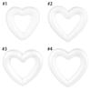Favors Wedding Decor Hollow Heart Foam Mould White Craft Balls Party Decoration Valentine's Day