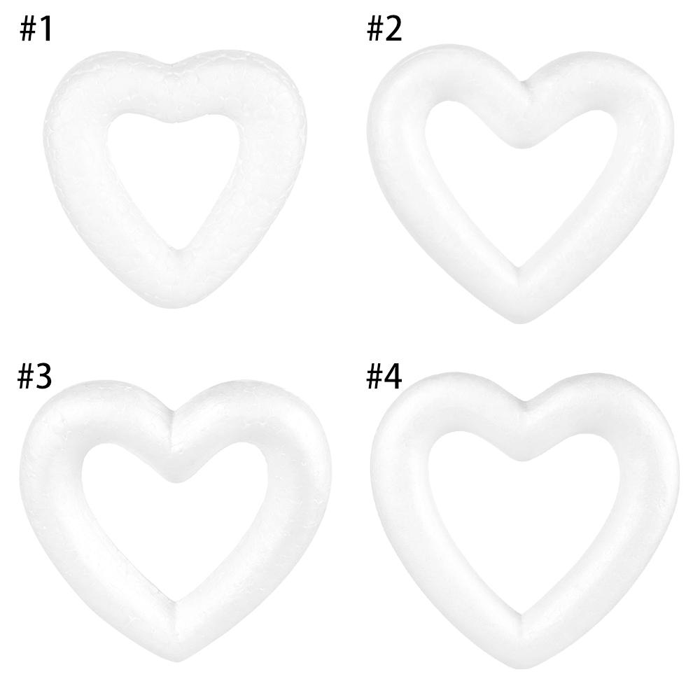 Favors Wedding Decor Hollow Heart Foam Mould White Craft Balls Party Decoration Valentine's Day