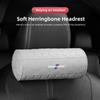 U-shaped Car Headrest Auto Seat Neck Pillow Waist Pillow Set Sticker For BMW G80 G06 G07 G42 G14 G15 G16 F82 F20 F21 F83 M2 M3 M UF0