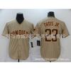 San Diego Padres MLB Baseball Jersey Tatis Jr 23 Machado 13 Embroidered Fan Apparel Men Women Cotton