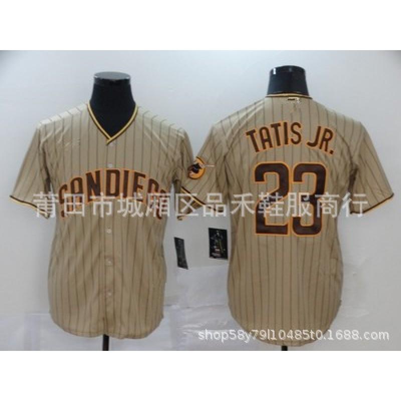 San Diego Padres MLB Baseball Jersey Tatis Jr 23 Machado 13 Embroidered Fan Apparel Men Women Cotton