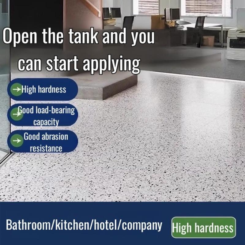 Краска для пола с цветным песком без формальдегида для круглогодичного домашнего использования. Прочная, противоскользящая, быстросохнущая. Подходит для взрослых, унисекс.